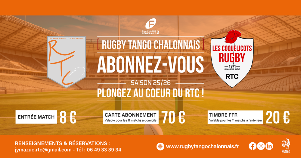 Abonnement saison 2025/2026